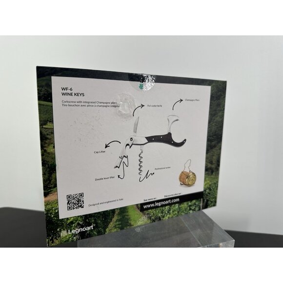 Legnoart Wine Key 4 In 1 Professional Corkscrew (AB) - Picture 5 of 6